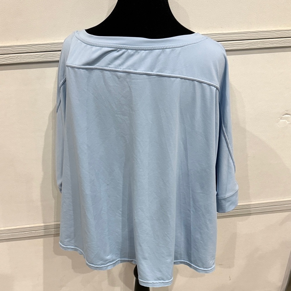 HALARA Sky Blue Women's crop top - Picture 3 of 4